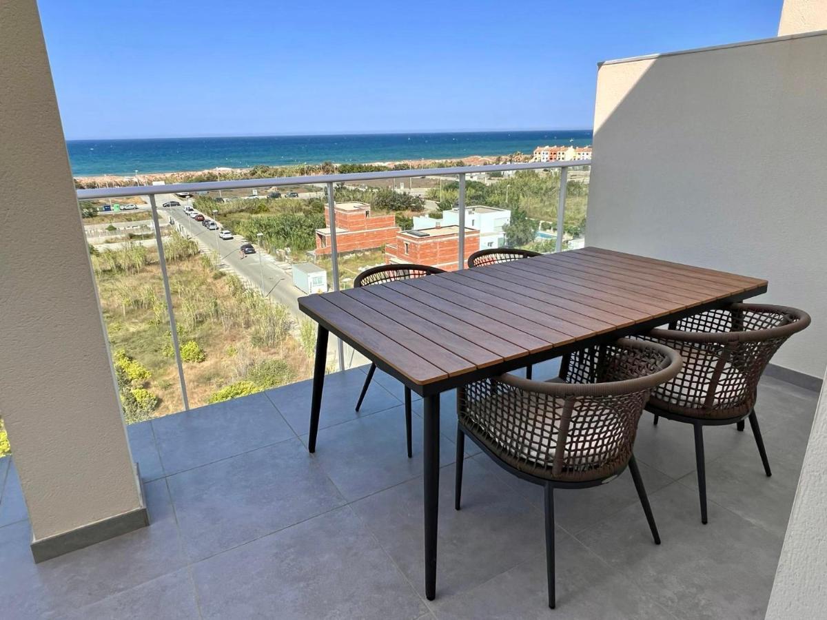 Appartement Beautiful Penthouse With Pool And Wonderful Beach View à Oliva Extérieur photo