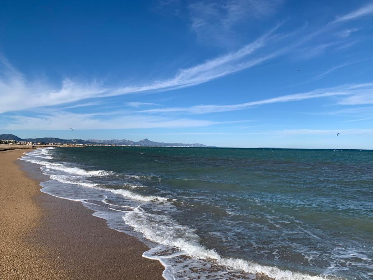 Appartement Beautiful Penthouse With Pool And Wonderful Beach View à Oliva Extérieur photo